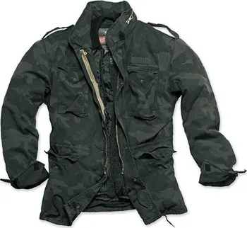 Pánská casual bunda Surplus Regiment M65 Black Camo