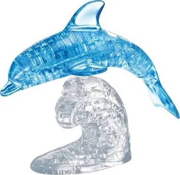 3D puzzle HCM Kinzel 3D Crystal puzzle Skákající delfín 95 dílků