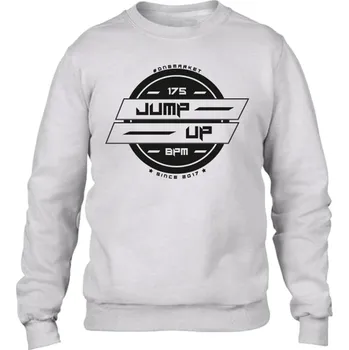 Pánská mikina DNB mikina pánská bez kapuce "JUMP-UP" Velikost: XL, Barva: Bílá