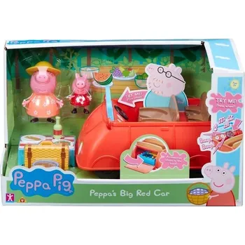 Figurka TM Toys Prasátko Pepa Auto Deluxe