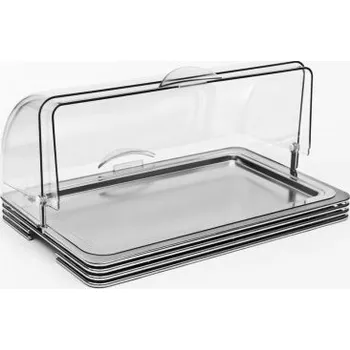 Podnos chladící WIRE, rolovací víko, nerez plato GN1/1 Sleva 900Kč