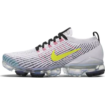 Pánské tenisky NIKE Air VaporMax Flyknit 3 White/Hyper Turquoise/Pink Blast/Dynamic Yellow