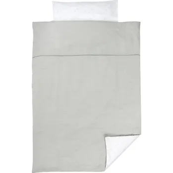 Povlečení Nattou Pure Grey 100 x 140 cm, 40 x 60 cm