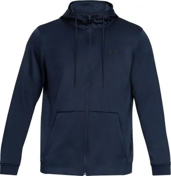 Pánská mikina Under Armour Fleece FZ Hoodie modrá