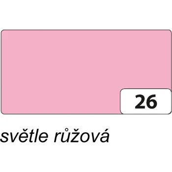 Umělecký papír Folia Barevný papír 130g - 26 Růžová světlá Velikost: A3