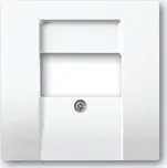 Kryt zásuvky reproduktorové, studio bílá, ABB Future linear 2CKA001710A3162