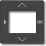 Kryt ovladače časovacího komfortního, antracitová, ABB Future linear, Solo 2CKA006430A0303