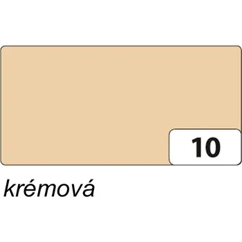 Umělecký papír Folia Barevný papír 130g - 10 Krémová Velikost: A3