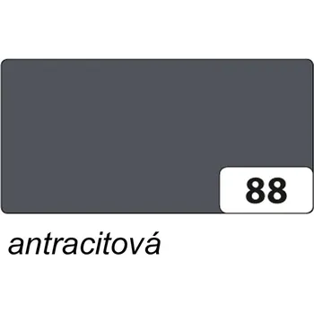 Umělecký papír Folia Barevný papír 300g - 88 Antracit Velikost: 50 x 70 cm