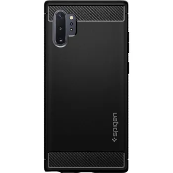 Pouzdro na mobilní telefon Recenze Spigen Rugged Armor pro Galaxy Note 10+ černé