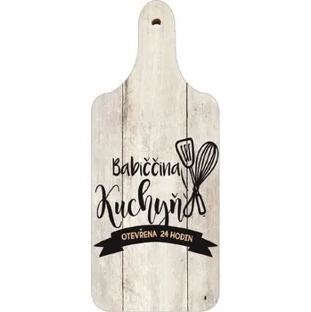 Kuchyňské prkénko Dekorační prkénko Babička