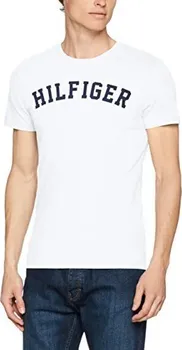 pánské tričko Tommy Hilfiger Cotton Icon SS Tee Logo bílé S