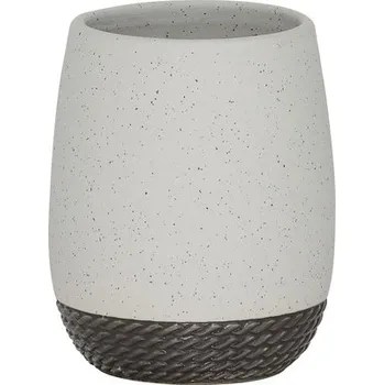 Držák na kartáček Kelímek na kartáčky Sealskin Braid šedý