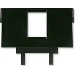 Nosná maska pro 1 komunikační zásuvku keystone, černá, ABB 5014A-B1017