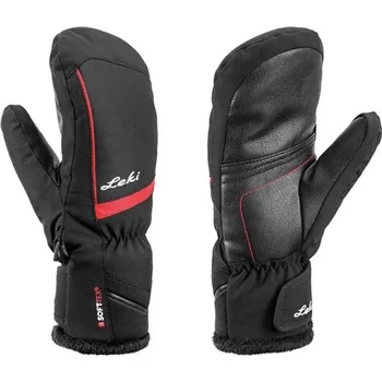 Rukavice Leki Mia Junior Mitt black-rose 6