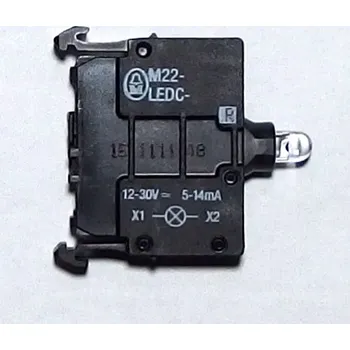 vypínač M22-LEDC-R 24V kontrolka (červená) EATON