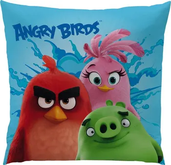 Dekorativní polštářek CTI Angry Birds Exploze 40 x 40 cm