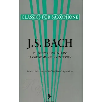 BACH - 2 PART INVENTIONS - saxophone duets / dueta pro saxofon