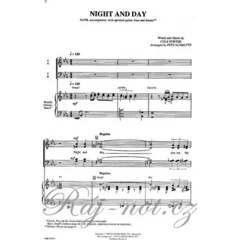 NIGHT AND DAY / SATB