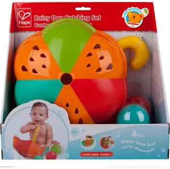 Hračka pro nejmenší Hape Deštník s míčky