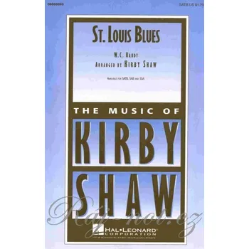 ST. LOUIS BLUES / SATB + piano/chords