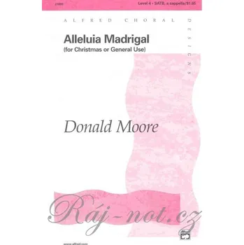 ALLELUIA MADRIGAL pro sbor SATB a cappella