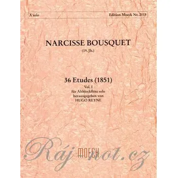 36 etud pro altovou flétnu od Bousquet Narcisse