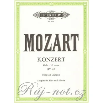 MOZART: Koncert G dur KV 313 / příčná flétna + klavír