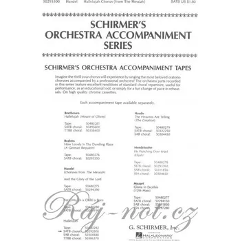 HALLELUJAH CHORUS (fom The Messiah) / SATB* + piano