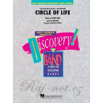 Circle of life (from movie The Lion King) - Concert Band (grade 1,5) / score + parts
