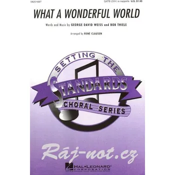 WHAT A WONDERFUL WORLD / SATB* a cappella