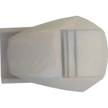 Moto obuv Fox F3/Comp 5 Strap Pass white