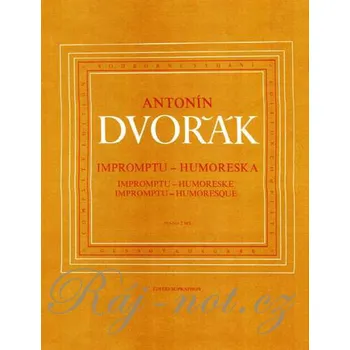 Impromptu - Humoreska noty na klavír od Antonín Dvořák