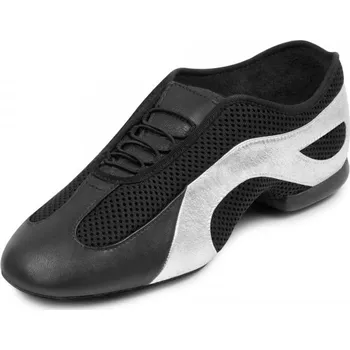 Dámská sálová obuv Bloch,Slipstream - lehká jazzová obuv ES0485L, stříbrná 35