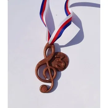 Medaile pro hudební soutěže - 3. místo