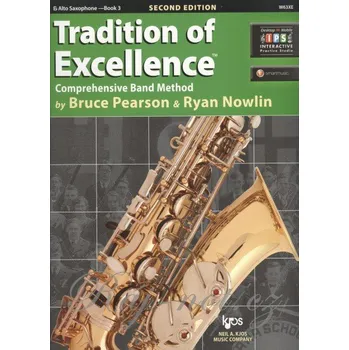 Tradition of Excellence 3 + Audio Video Online / altový saxofon