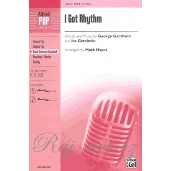 I GOT RHYTHM / SATB* + piano/chords