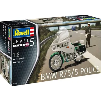 Plastikový model Revell BMW R75/5 Police 1:8
