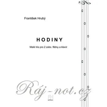 Hodiny - Malé trio pro 2 zobcové flétny a klavír - František Hrubý