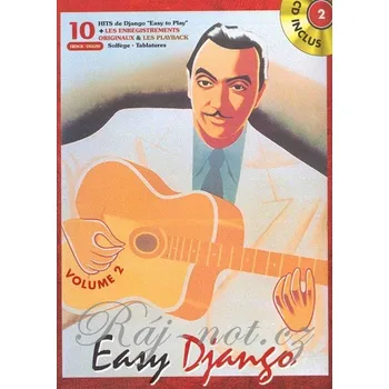 EASY DJANGO 2 - 10 Hits de Django "Easy to Play" / kytara + tabulatura