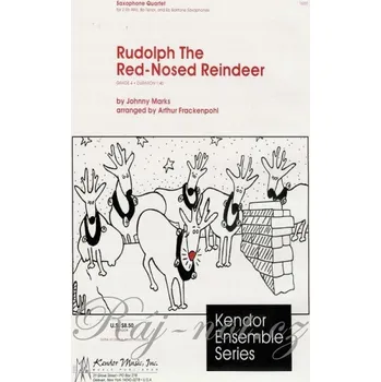 RUDOLPH THE RED-NOSED REINEER sax quartet (AATB)