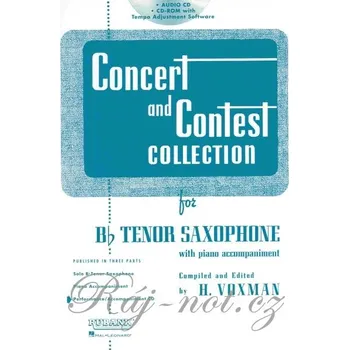 CONCERT & CONTEST COLLECTIONS for Tenor Sax - CD s klavírním doprovodem