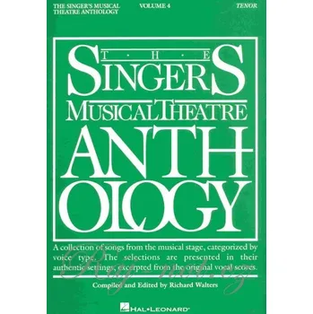 The Singer's Musical Theatre Anthology 4 - tenor