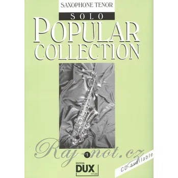 POPULAR COLLECTION 1 - solo book / tenor saxophone
