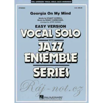 GEORGIA ON MY MIND - Vocal Solo with Jazz Ensemble / partitura + party