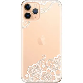 Pouzdro na mobilní telefon Odolné silikonové pouzdro iSaprio - White Lace 02 - iPhone 11 Pro