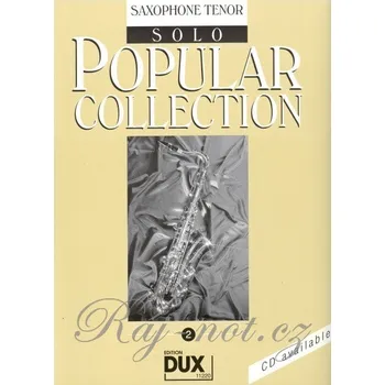 POPULAR COLLECTION 2 / solo book - tenorový saxofon