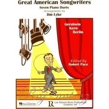 GREAT AMERICAN SONGWRITERS + CD - klavírní dueta