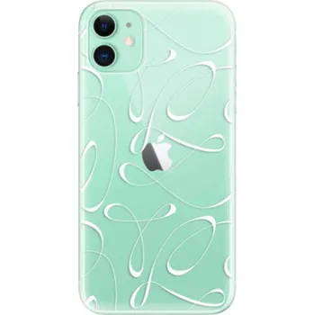 Pouzdro na mobilní telefon Odolné silikonové pouzdro iSaprio - Fancy - white - iPhone 11