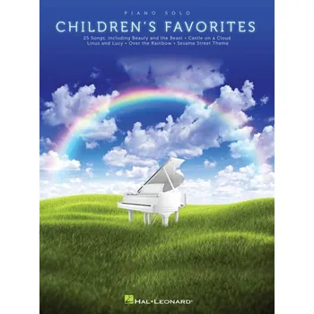 Piano Solo Children's Favorites - klavír